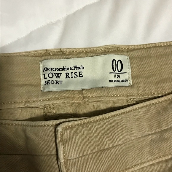 Abercrombie & Fitch khaki shorts - Picture 2 of 2